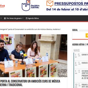 Emergents al Blog de l’Ajuntament de Xàtiva